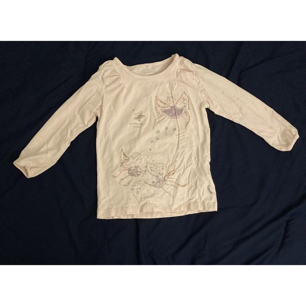 12-18 Months Name It baby girl clothes -  one piece shirt | fairy theme